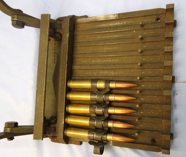 {CATEGORY} - American WW2 Era .50 Calibre M7 10 Round Linking & Delinking Machine Made By The 1900 CORP. Sn - 19966:15 American WW2 Era .50 Calibre M7 10 Round Linking & Delinking Machine Made By The 1900 CORP. Sn - 19966:15  Other Ammunition