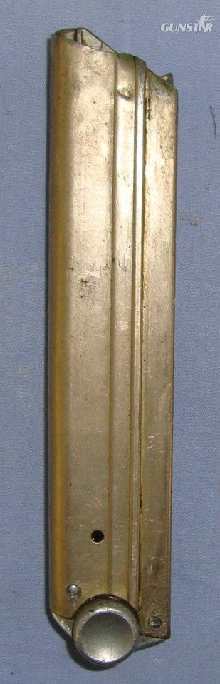  WW2 Era Nazi German Early Nazi Wartime Manufacturer Code S/42 (Mauser-Werke AG, Oberndorf on the Neckar) 8 Round Magazine With Correct Alloy Butt Toggle. Sn 23017  Magazine