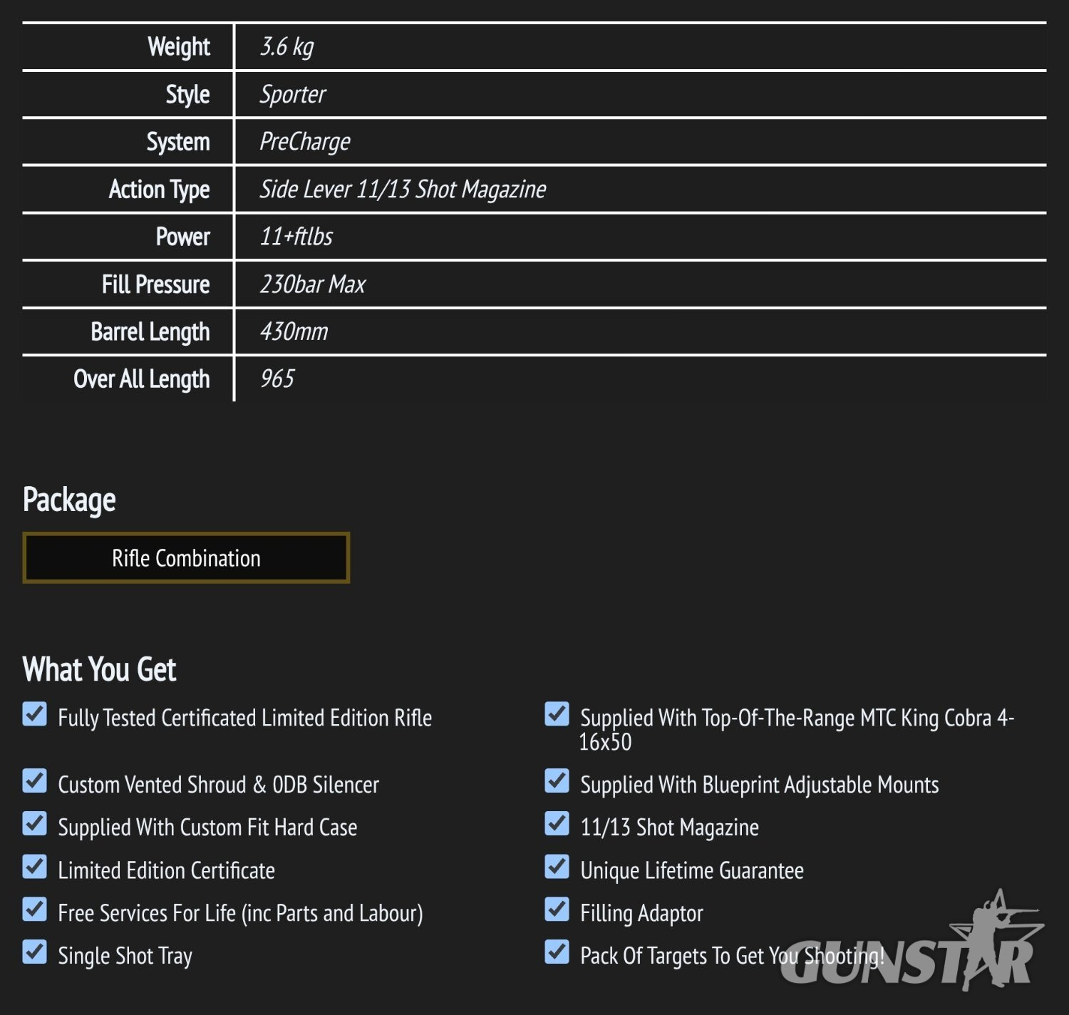 Daystate Sapphire .22 - {CATEGORY}