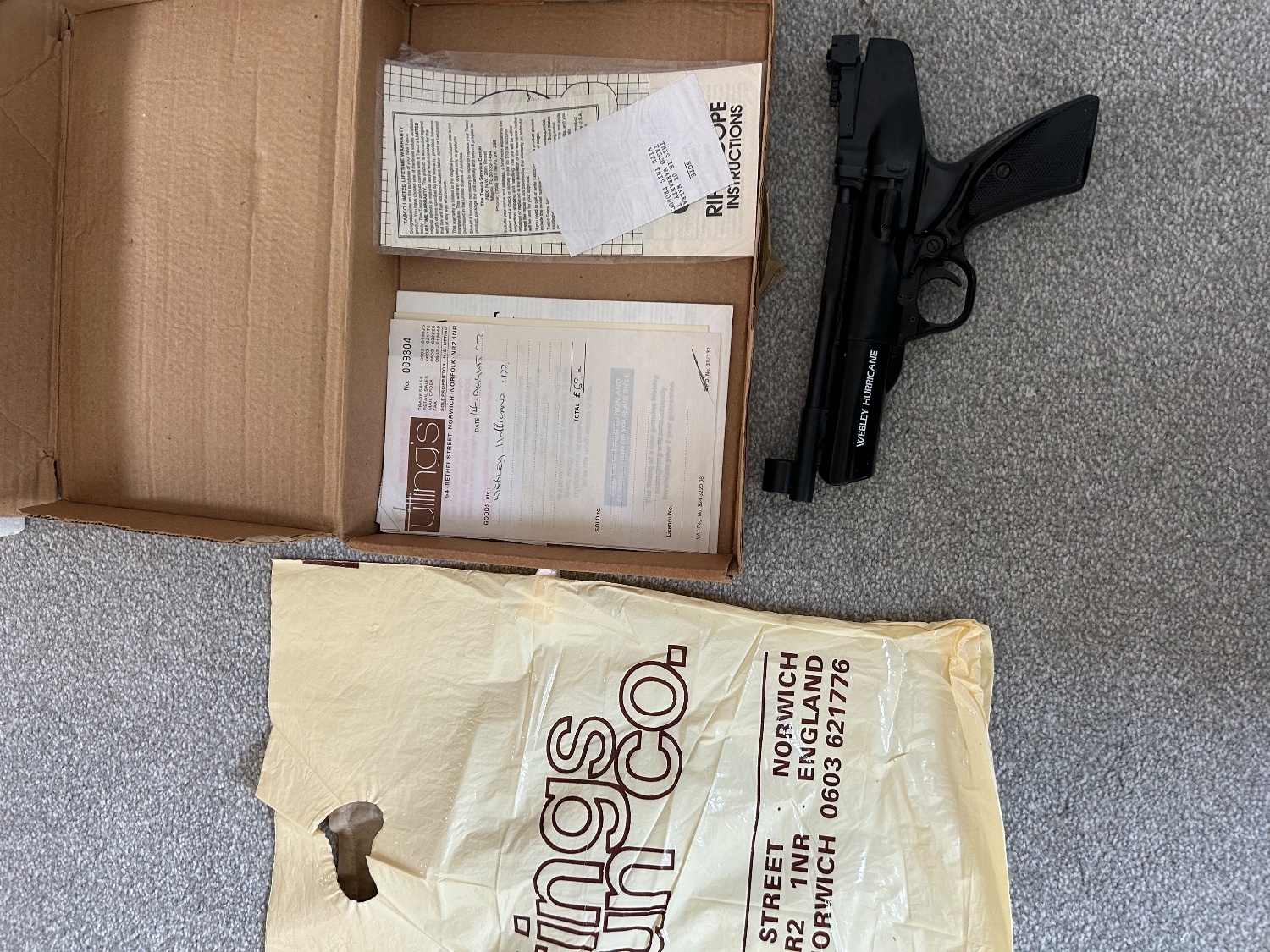Webley & Scott Hurricane .177 - {CATEGORY}