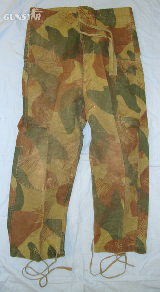 1956 Belgian Army Airborne Troops Parachutist’s Brush Stroke Camouflage Trousers By ABL BAWI  Clothing in 