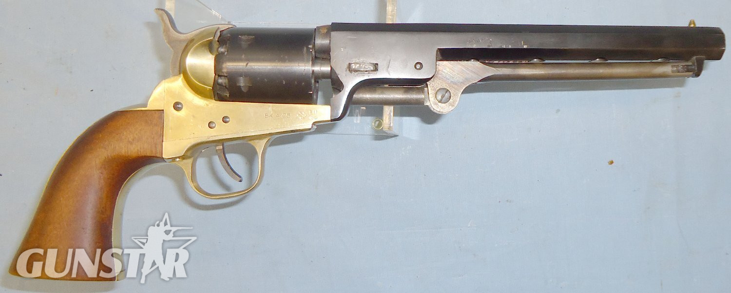  Colt Colt Navy 1851 six-round .36 Calibre Revolver with Octagonal Barrel, Brass & Colour Case Hardened Frame. **UK/EU 2025 DEACTIVATION CERTIFICATED**D 1518  .36 Cal Muzzleloader Revolver