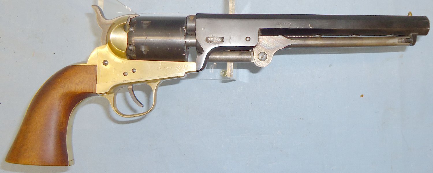  Colt Colt Navy 1851 six-round .36 Calibre Revolver with Octagonal Barrel, Brass & Colour Case Hardened Frame. **UK/EU 2025 DEACTIVATION CERTIFICATED**D 1518  .36 Cal Muzzleloader Revolver