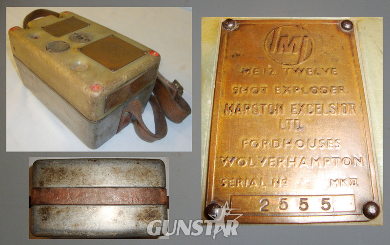 WWII Marston Excelsior ME 12 Shot Exploder. MISC 47. WWII Marston Excelsior ME 12 Shot Exploder. MISC 47. Other Accessory