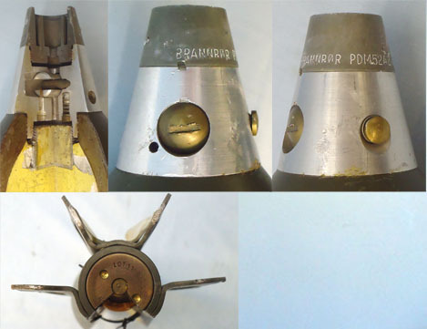  INERT DEACTIVATED. Unfired American, ¾ sectioned 81mm High Explosive (HE) Mortar And Fuse. Sn. - 16366 INERT DEACTIVATED. Unfired American, ¾ sectioned 81mm High Explosive (HE) Mortar And Fuse. Sn. - 16366  Other Ammunition