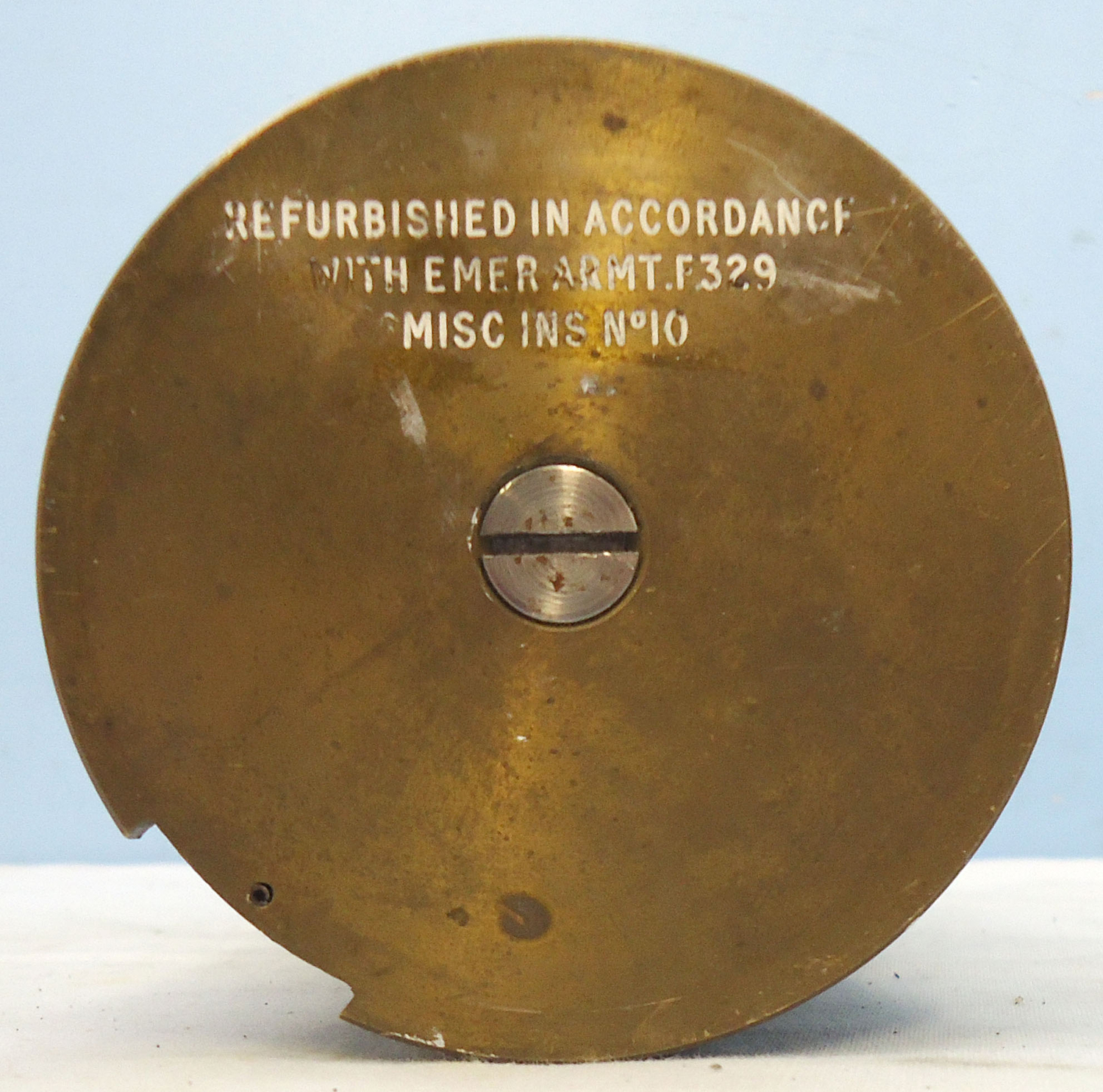 Carl Gustaf INERT DEACTIVATED. Unfired, British, L50A1 DRILL Carl Gustaf 84mm Anti-Tank Round. - O 2075  Other Ammunition