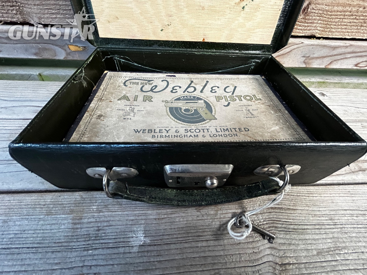  Webley & Scott .177 mk 1 air pistol Mk1 .177  .177