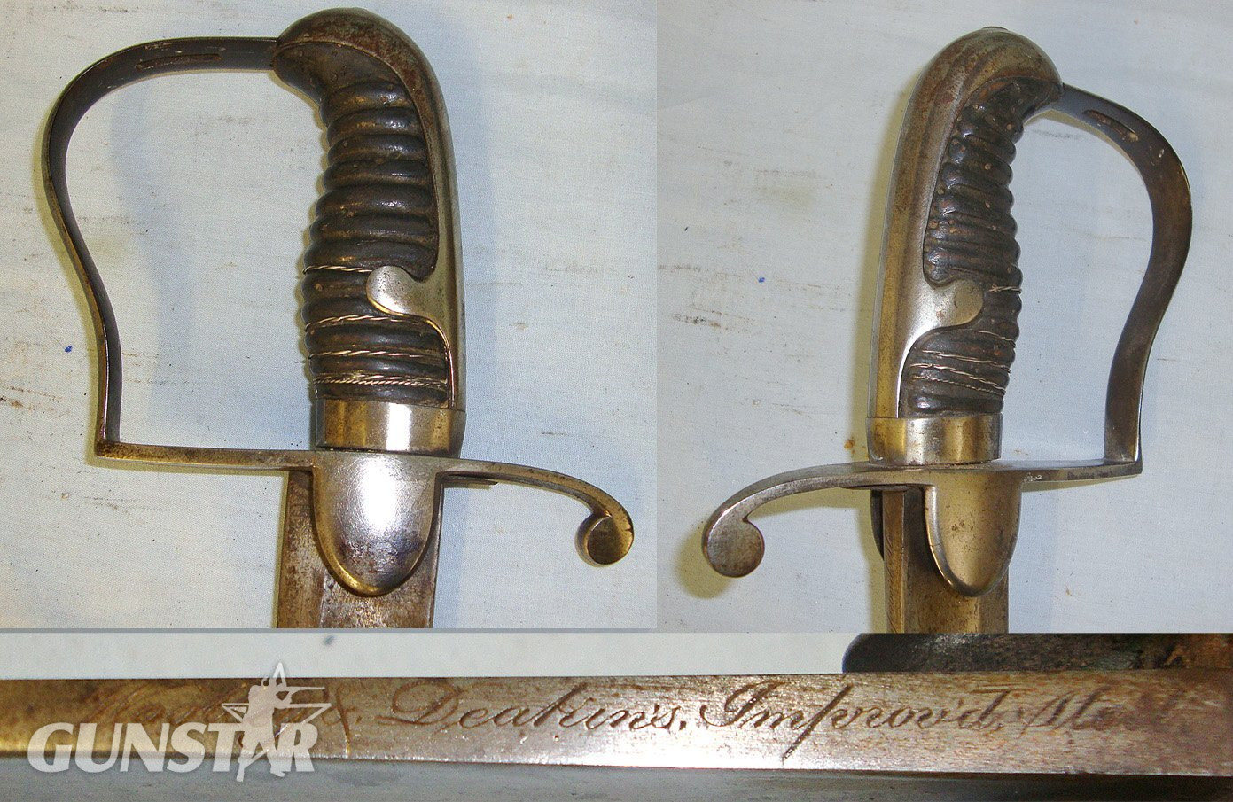 NAPOLEONIC WARS ERA**British Woolley & Deakin's (Birmingham) Improved Steel 1796 Pattern Cavalry Sabre & Scabbard. Sn 23484:41 Sword