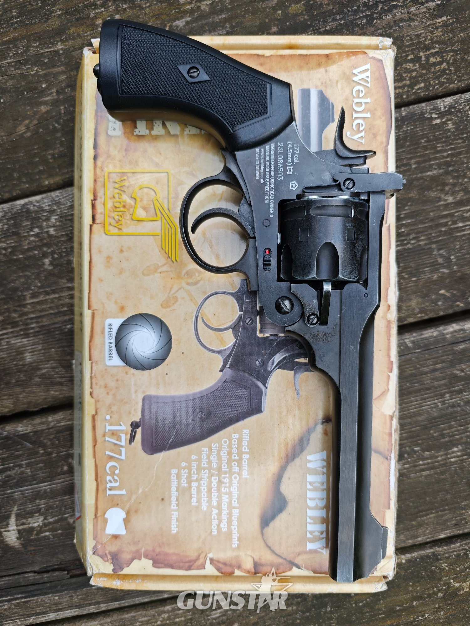 Webley & Scott MKVI .177 - {CATEGORY} in 