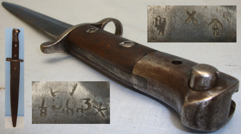 Scarce* British ‘1903’ Pattern Bayonet Converted From ‘P1888’ Dated ‘8/93’?. BAYO 775. Bayonet