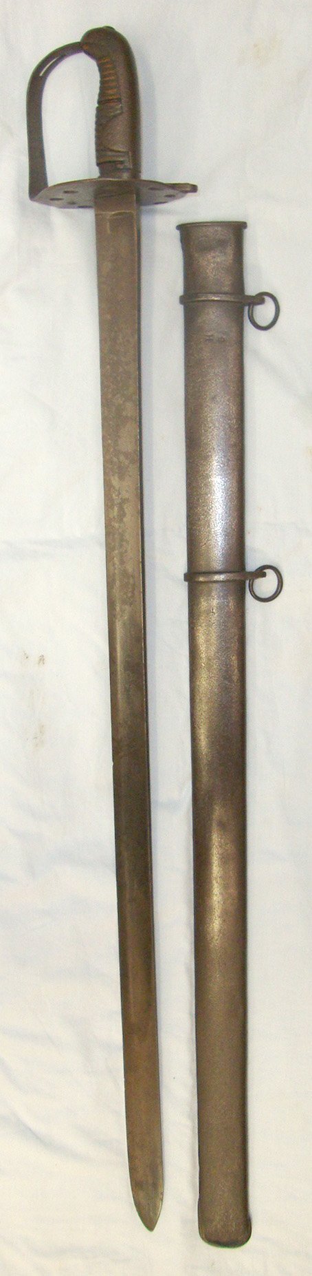  RARE**ICONIC NAPOLEONIC WARS ERA**British Ordnance 1796 Pattern Heavy Cavalry Sword With Regiment Troop Marking G /4 & Scabbard Regiment Troop Marked H3. Sn 22645:2 Sword