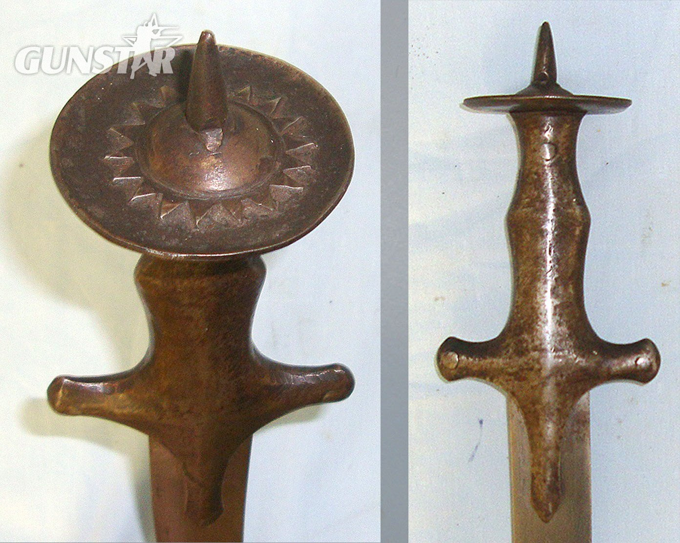 Victorian Era Native Indian Talwar (Aka Talwaar Or Tulwar) Fighting Sword / Sabre & Scabbard. Sn 23675 Sword