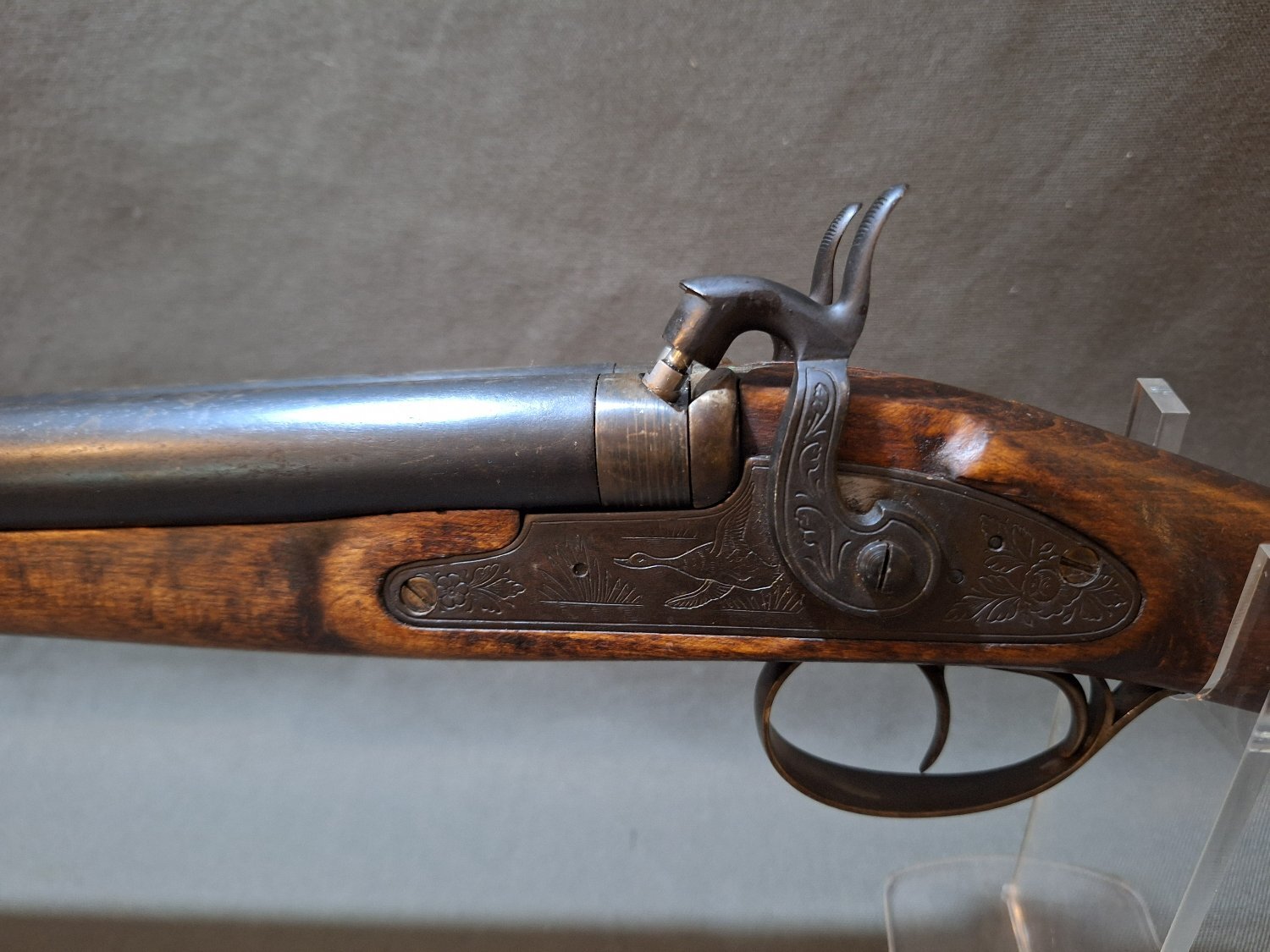 Spanish Double Percussion Muzzleloader 12 Bore/gauge - {CATEGORY} in 