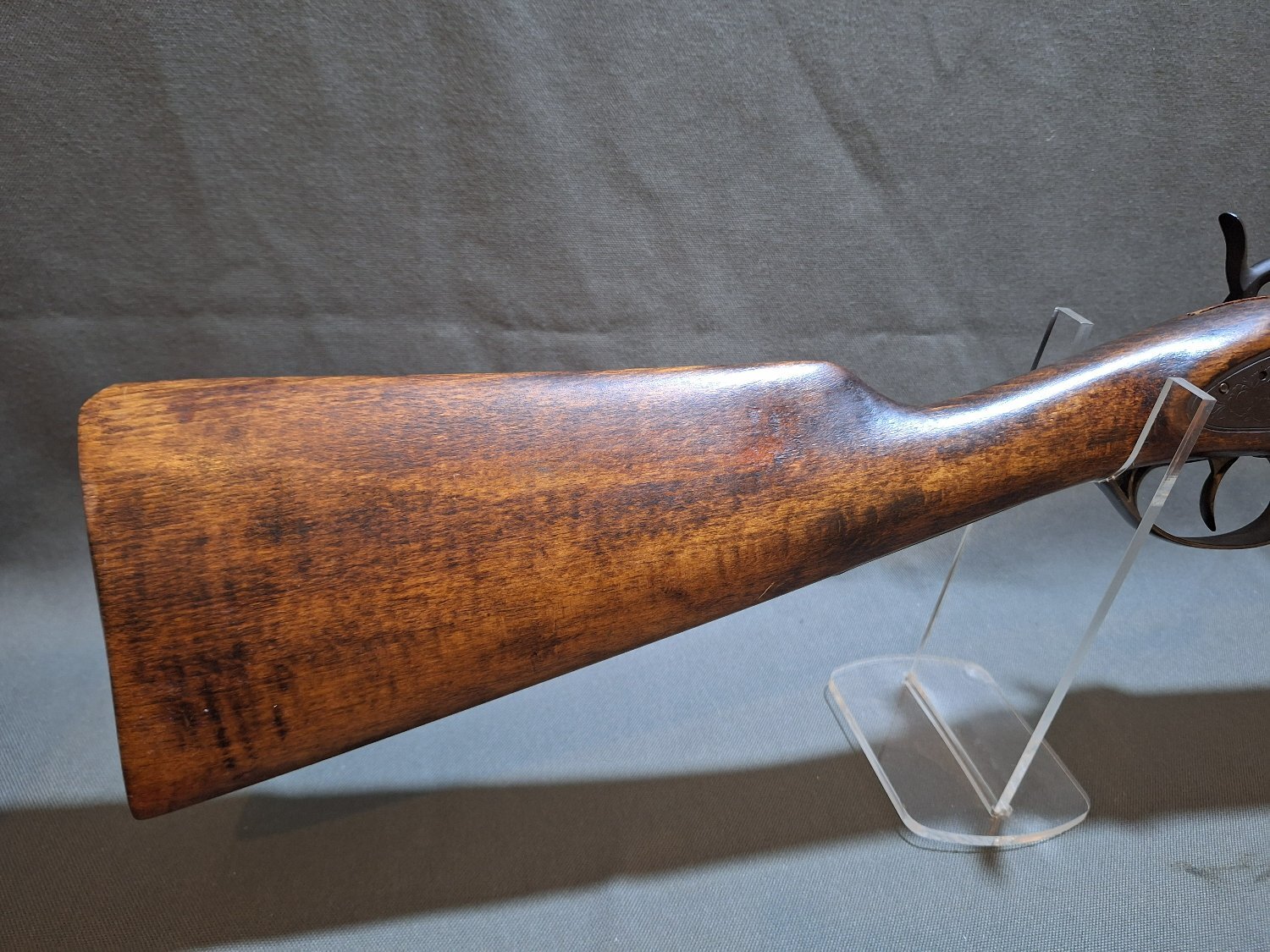 {CATEGORY} - Spanish Double Percussion Muzzleloader 12 Bore/gauge in 