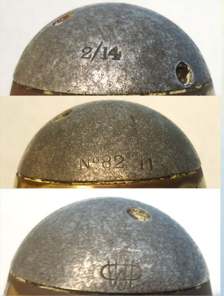  INERT DEACTIVATED. Rare, British, WW1 (1915 dated) No 82 Marl II Nose Fuse For The 4.5 inch Howitzer Shrapnel Round Engraved Festubert May 1915 Trench At Mounted Inkwell. - O 1723 INERT DEACTIVATED. Rare, British, WW1 (1915 dated) No 82 Marl II Nose Fuse For The 4.5 inch Howitzer Shrapnel Round Engraved Festubert May 1915 Trench At Mounted Inkwell. - O 1723  Other Ammunition