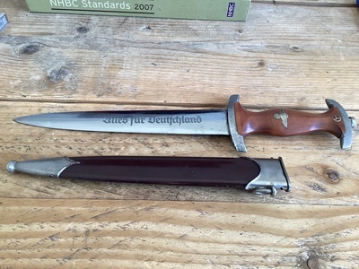 WW2 German SA Dagger by RZM M7/37 Robert Klaas Dagger