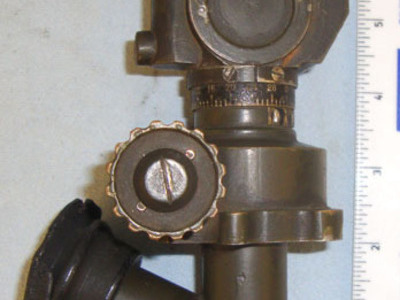ME Co (Mills Equipment Co) Panoramic Power 3 Field Optical Machine Gun Sight. Sight & Optic