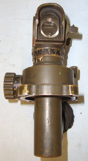 ME Co (Mills Equipment Co) Panoramic Power 3 Field Optical Machine Gun Sight. Sight & Optic