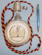 German Reservists Commemorative Schnapps Flask. 20707. German Reservists Commemorative Schnapps Flask. 20707. Antique & Militaria