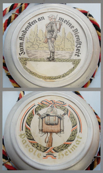 German Reservists Commemorative Schnapps Flask. 20707. German Reservists Commemorative Schnapps Flask. 20707. Antique & Militaria