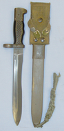 Spanish M1969 Bayonet for the Model B Cetme 7.62 mm Assault Rifle and Scabbard. 20821.10. Bayonet