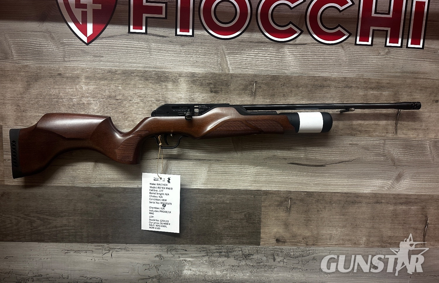 Walther Rotex RM8 Beech .177 in 