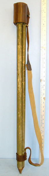 New Zealand Made British WD Stand Instrument No 21 MK V Sniper & Artillery Obser Stand Instrument No 21 MK V Sniper & Artillery Observer’s Brass & Wood Tri-Pod F Sight & Optic