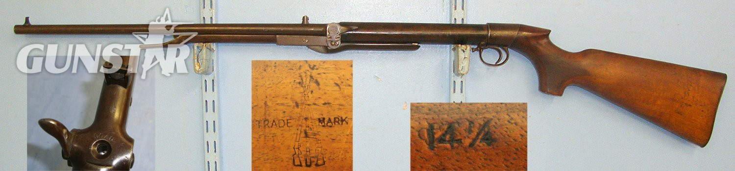 1905-1914 BSA Lincoln Jeffries Patent Improved Model D .177 Calibre Pistol Grip Stock Variant Underlever Air Rifle With Correct ‘Bayonet’ Catch Lever. Sn 23457 air rifle .177