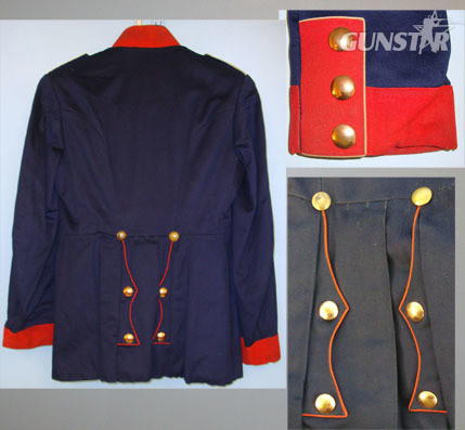 Imperial German 75th 1st Hanseatic (Bremen) Lower Saxony Infantry Regiment Iron  75th 1st Hanseatic (Bremen) Lower Saxony Infantry Regiment Iron Blue Tunic Jacke Clothing