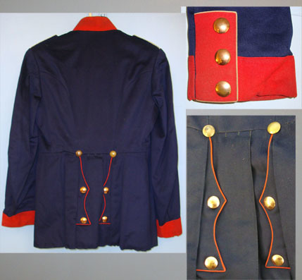 Imperial German 75th 1st Hanseatic (Bremen) Lower Saxony Infantry Regiment Iron  75th 1st Hanseatic (Bremen) Lower Saxony Infantry Regiment Iron Blue Tunic Jacke Clothing