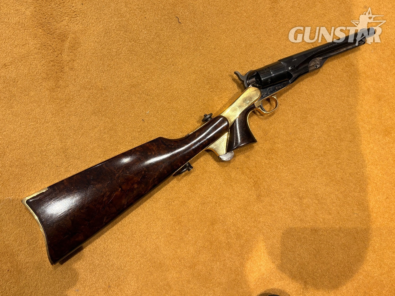 {CATEGORY} - Italian made Colt Army 1860 model 9mm blank fire  - Blank Firing