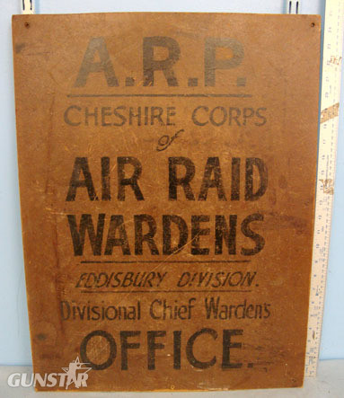 ARP Eddisbury Division Cheshire Corps Of Air Raid Warden’s Divisional Chief Ward ARP Eddisbury Division Cheshire Corps Of Air Raid Warden’s Divisional Chief Ward Other Accessory in 