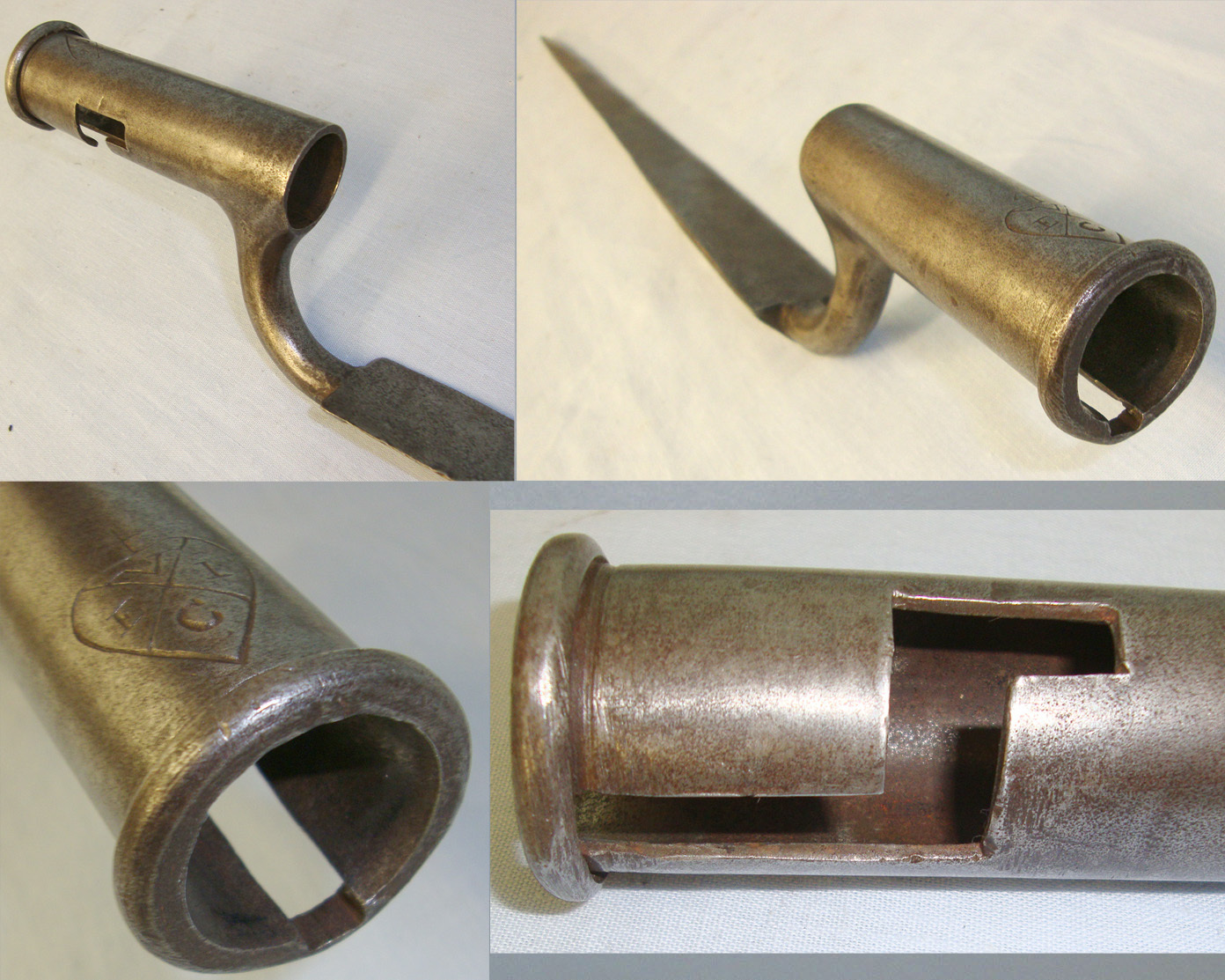18th Century British East India Company (EIC) 4” Socket Bayonet For Brown Bess Muzzle Loading Flintlock Muskets. BAYO 343 Bayonet