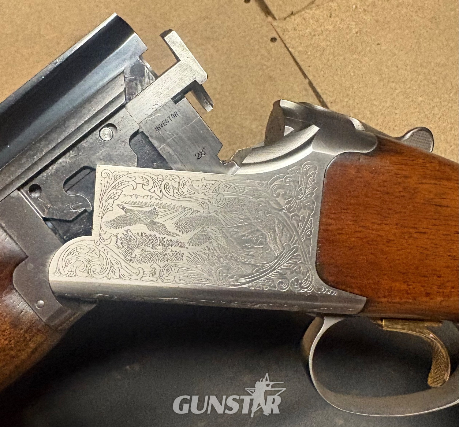 Browning B525 Game Over and Under 12 Bore/gauge in 