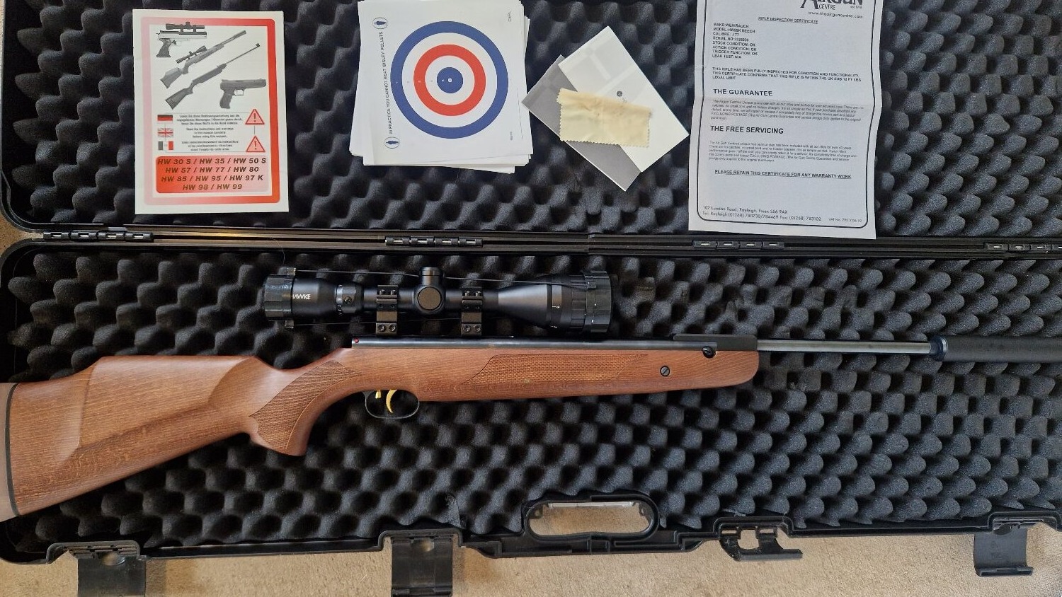 Weihrauch K .177 Air Rifle .177