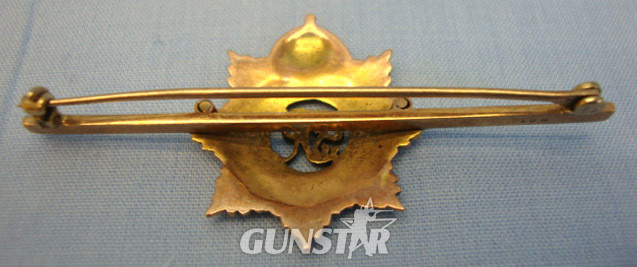 Royal Army Service Corps Sweetheart Brooch. 9 Ct Gold And Enamel G.V.I.R. Royal Army Service Corps Sweetheart Brooch. Other Accessory