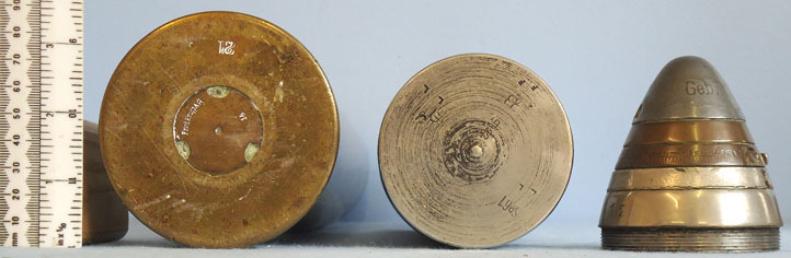 German 75mm (75x278R) Erhardt Field Gun Shrapnal Round. German 75mm (75x278R) Erhardt Field Gun Shrapnal Round. Antique & Militaria