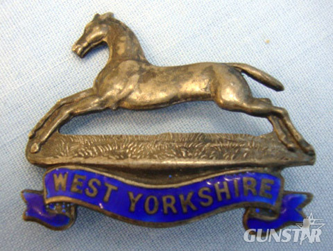 West Yorkshire Regiment Sweetheart Brooch Sterling Silver And Enamel West Yorkshire Regiment Sweetheart Brooch.  Other Accessory in 