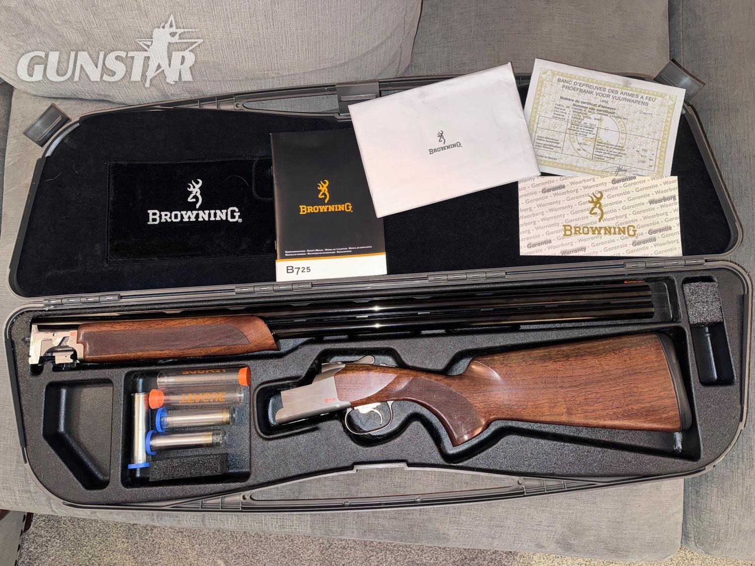  Browning B725 S Over and Under 12 Bore/gauge