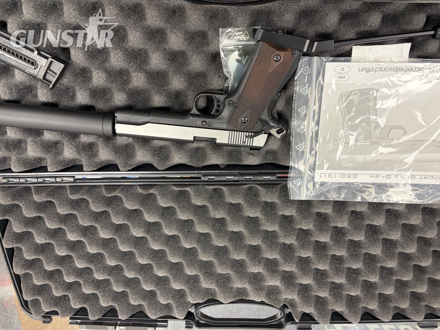 {CATEGORY} - GSG - German Sport Guns GmbH 1911 .22 Long Barrel