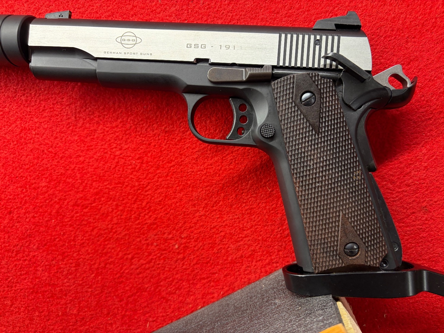 GSG - German Sport Guns GmbH 1911 .22 Long Barrel - {CATEGORY} in 