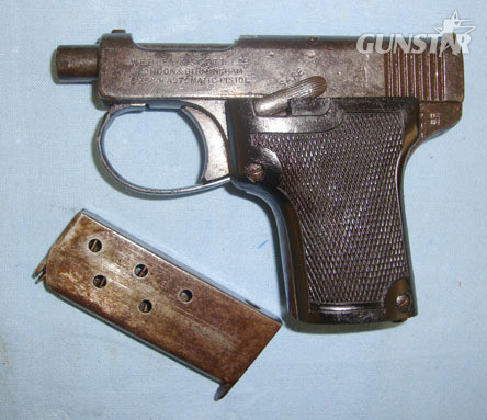  THE SMALLEST & LIGHTEST**1920 Webley & Scott Hammerless Model 1912 6.35mm (.25 Auto) Calibre Automatic  Pocket Pistol ** 2018 UK / EU DEACTIVATION CERTIFICATED** D 1530 None Semi Auto