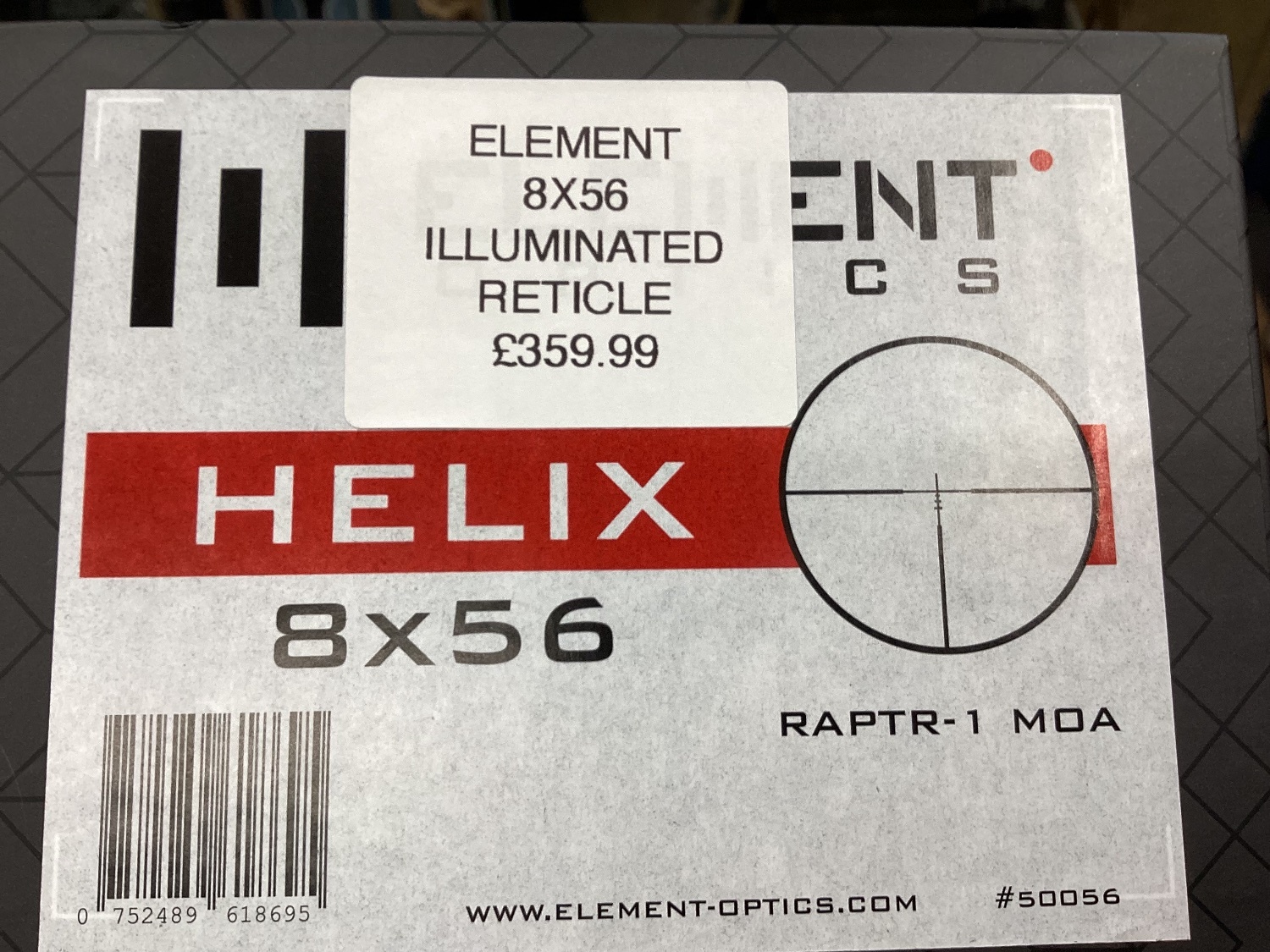Element Optics HELIX 8X56 Sight & Optic