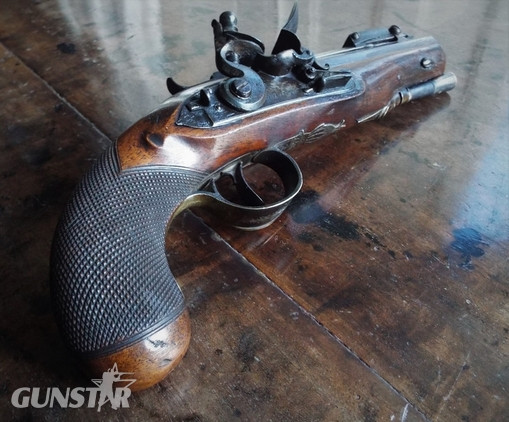 Barton Gun Works Flintlock bayonet pistol .60 Cal Muzzleloader Muzzleloader in 