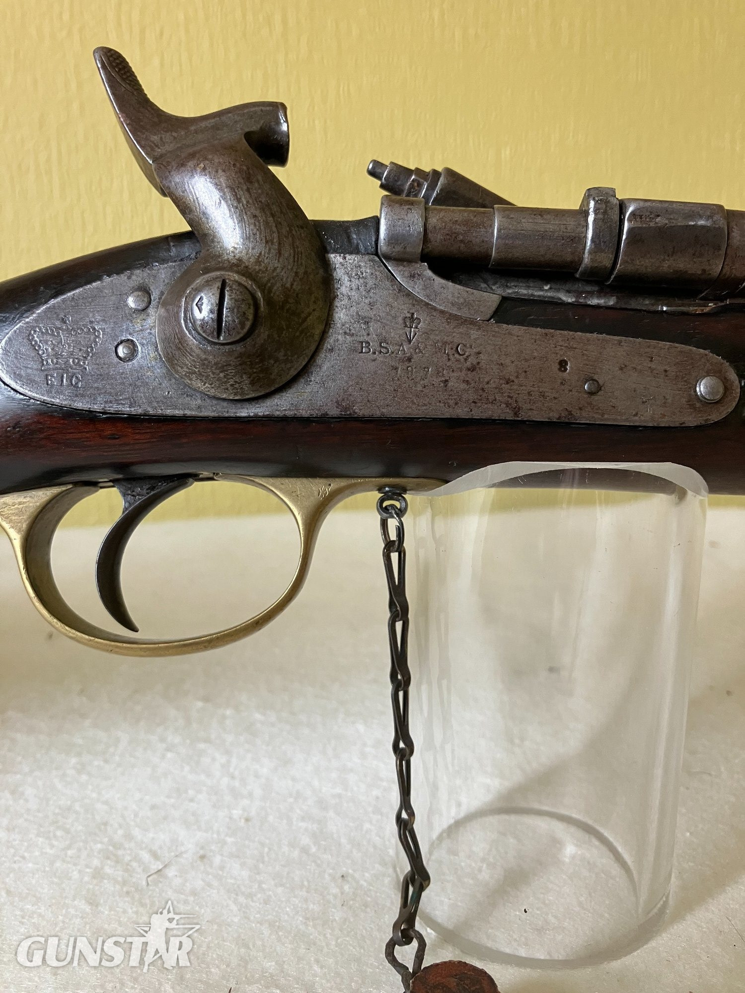  BSA EIC Single Shot .577 Snider Rifle