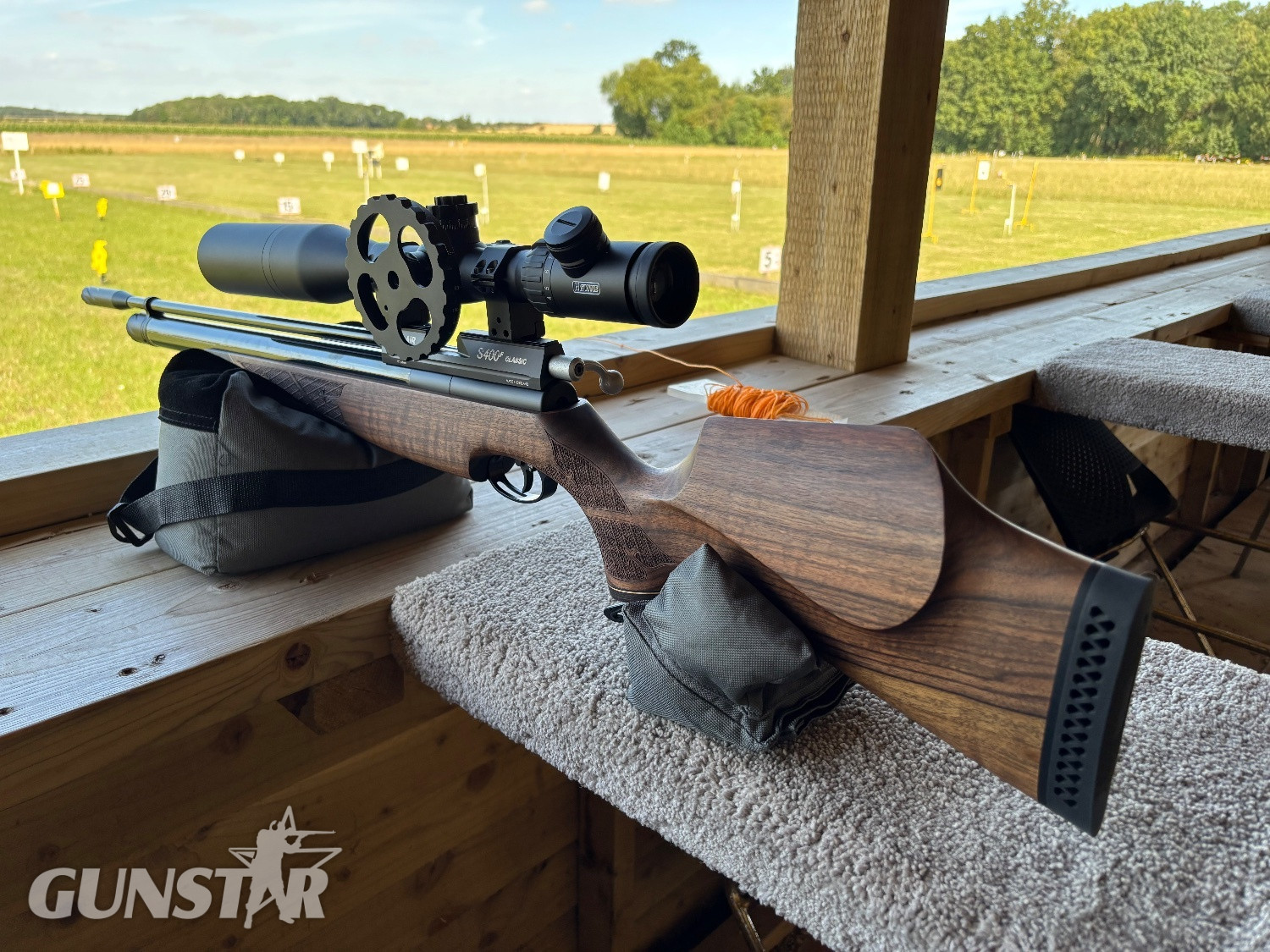 Air Arms S400 classic, .177, walnut .177 in 