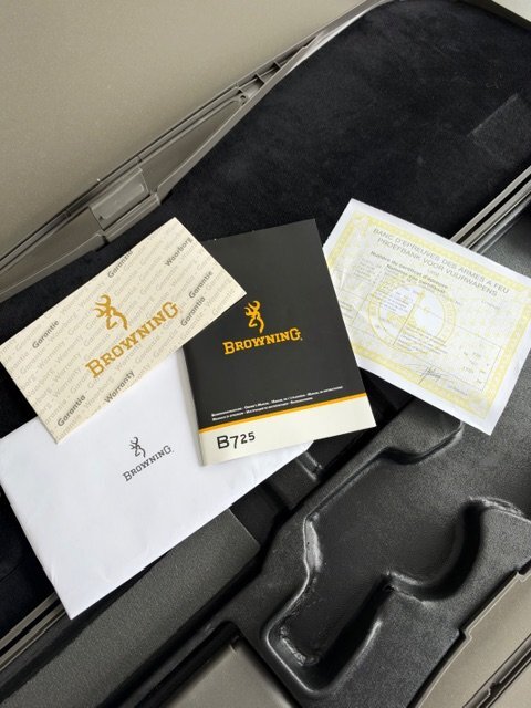 {CATEGORY} - Browning B725 Black Edition Over and Under 12 Bore/gauge