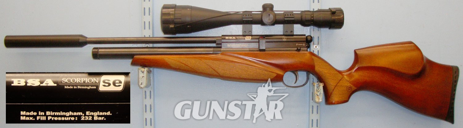 BSA Scorpion SE Multishot .22 in 