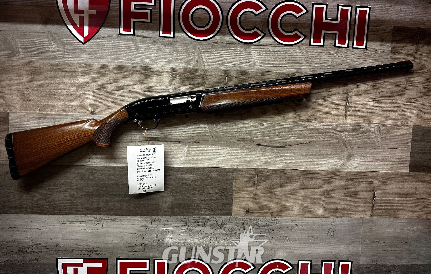 Browning Maxus Semi-Auto 12 Bore/gauge in 