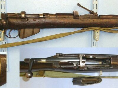 WW1 1918 British WD Enfield MK III* SMLE .303 Calibre Rifle & Sling **UK/EU 2026 DEACTIVATION MOVING PARTS**D 5992 deactivated rifle Bolt Action None Rifle